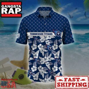 Tennessee Titans NFL Palm Leaves Hawaiian Shirt