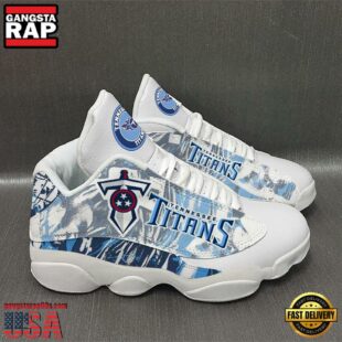 Tennessee Titans NFL Ver 2 Air Jordan 13 Sneaker - Gift For Fans