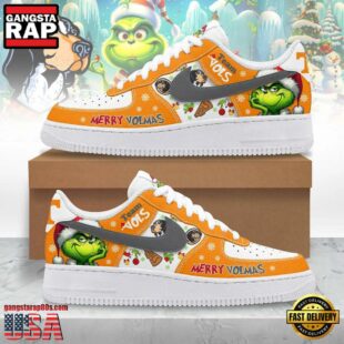 Tennessee Volunteers Merry Christmas Team Air Force 1 Sneaker Shoes