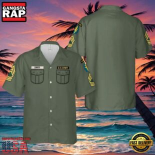 Us Army Airborne Field Hawaiian Shirt