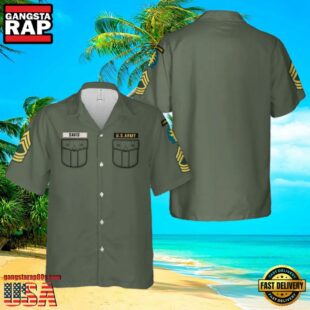 Us Army Airborne Field Hawaiian Shirt