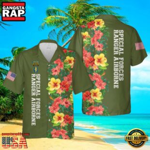 US Army - Camp Toombs- Airborne - Basic Training - Toccoa, Georgia Veteran Hawaiian Shirt