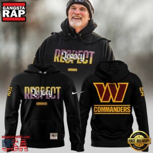 Washington Commanders Doug Williams Mitchell And Ness Black Legacy Respect Hoodie