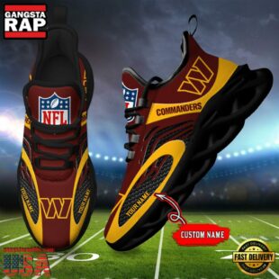 Washington Commanders NFL Limited New Design Max Soul Shoes