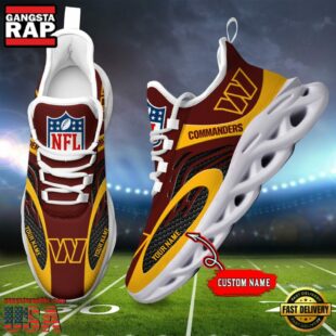 Washington Commanders NFL Limited New Design Max Soul Shoes