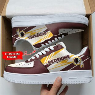 Washington Commanders NFL Personalized Air Force 1 Shoes