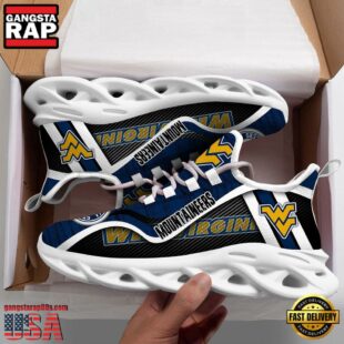 West Virginia Mountaineers NCAA Clunky Max Soul Shoes Gift For Men Women