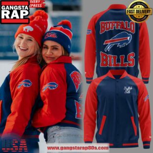 Buffalo Bills Night 2025 Baseball Jacket