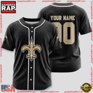 Custom Name And Number New Orleans Saints NFL Sport Baseball Jersey