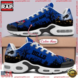 Custom Name NFL Buffalo Bills Halloween Day Air Max Plus Shoes