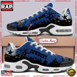 Custom Name NFL Dallas Cowboys Halloween Day Air Max Plus Shoes