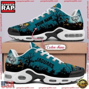 Custom Name NFL Jacksonville Jaguars Halloween Day Air Max Plus Shoes