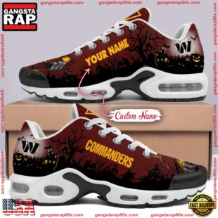 Custom Name NFL Washington commanders Halloween Day Air Max Plus Shoes