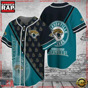 Jacksonville Jaguars NFL Baseball Jersey Shirts