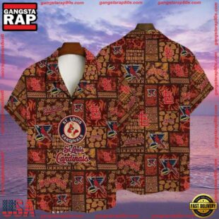 MLB African Safari St. Louis Cardinals Tropical Hawaiian ShirtGroup