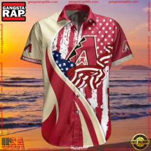 MLB Americana Paisley St. Louis Cardinals Aloha ShirtGroup