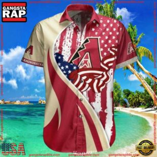 MLB Americana Paisley St. Louis Cardinals Aloha ShirtGroup