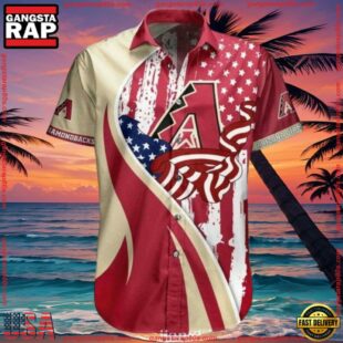 MLB Americana Paisley St. Louis Cardinals Aloha ShirtGroup