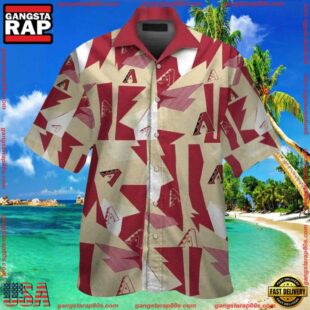 MLB Arizona Diamondbacks Abstract Desert Camo Aloha ShirtGroup