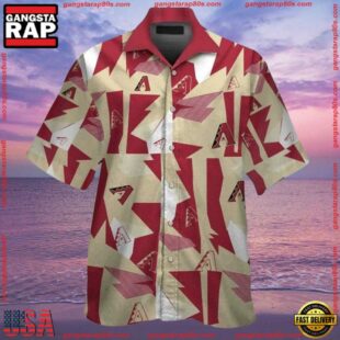 MLB Arizona Diamondbacks Abstract Desert Camo Aloha ShirtGroup