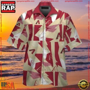 MLB Arizona Diamondbacks Abstract Desert Camo Aloha ShirtGroup