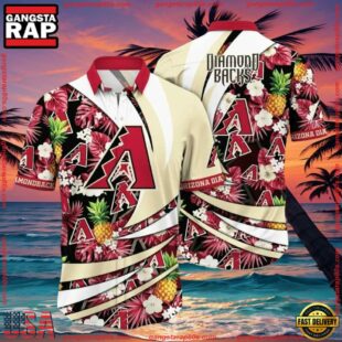 MLB Arizona Diamondbacks Pineapple Party Summer Hawaiian Shirt