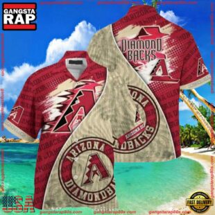 MLB Arizona Diamondbacks Retro Vibe Summer Hawaiian Shirt