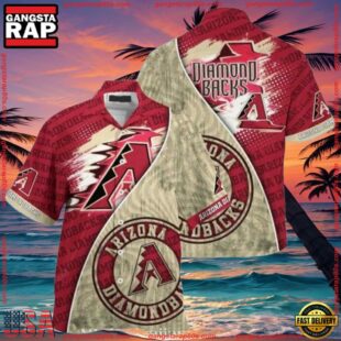 MLB Arizona Diamondbacks Retro Vibe Summer Hawaiian Shirt