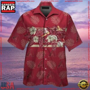 MLB Arizona Diamondbacks Tropical Baseball Summer Hawaiian Shirt