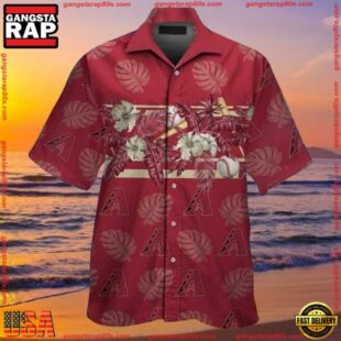 MLB Arizona Diamondbacks Tropical Baseball Summer Hawaiian Shirt