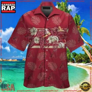 MLB Arizona Diamondbacks Tropical Baseball Summer Hawaiian Shirt