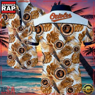 MLB Baltimore Orioles Aloha Hawaiian Shirt Summer Button UpGroup