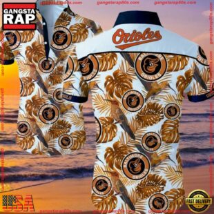 MLB Baltimore Orioles Aloha Hawaiian Shirt Summer Button UpGroup