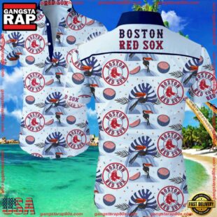 MLB Boston Red Sox Aloha Hawaiian Shirt Button UpGroup