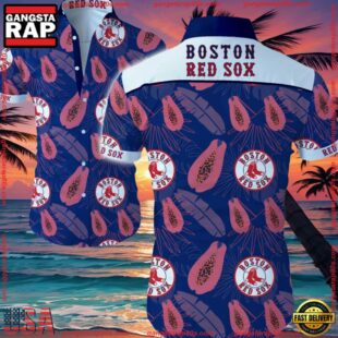 MLB Boston Red Sox Aloha Hawaiian Shirt Summer Button UpGroup