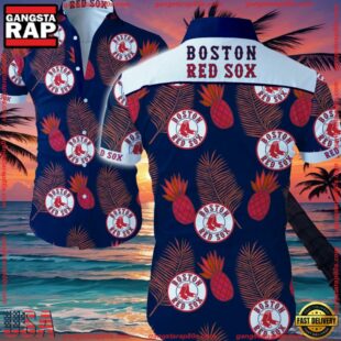 MLB Boston Red Sox Aloha Hawaiian Shirts Summer Button UpGroup