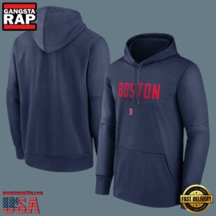 MLB Boston Red Sox Pullover Hoodie Blue