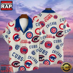 MLB Chicago Cubs Clean Classic Aloha Hawaiian Shirt