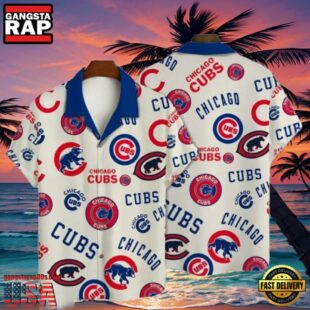 MLB Chicago Cubs Clean Classic Aloha Hawaiian Shirt