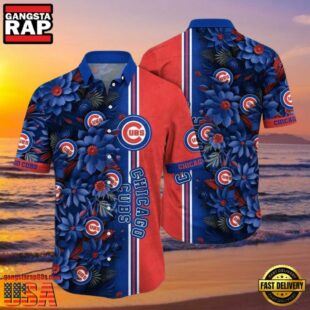 MLB Chicago Cubs Game Day Ready Aloha Hawaiian Shirt