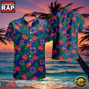 MLB Chicago Cubs Island Christmas Aloha Hawaiian Shirt