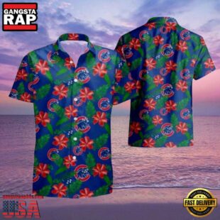 MLB Chicago Cubs Island Christmas Aloha Hawaiian Shirt