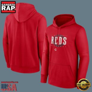 MLB Cincinnati Reds Pullover Hoodie Red