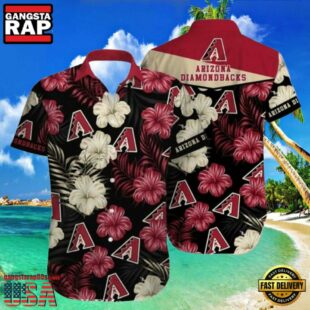 MLB Classic Diamondbacks Elegance Hawaiian Shirt