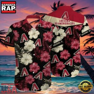 MLB Classic Diamondbacks Elegance Hawaiian Shirt