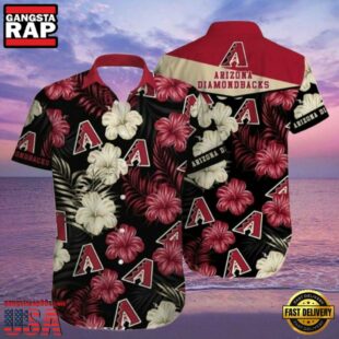 MLB Classic Diamondbacks Elegance Hawaiian Shirt