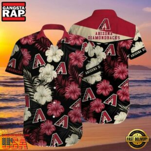 MLB Classic Diamondbacks Elegance Hawaiian Shirt