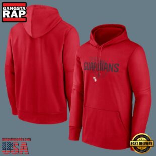 MLB Cleveland Guardians Pullover Hoodie Red