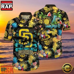 MLB Endless Summer San Diego Padres Beach Party Aloha Hawaiian Shirt