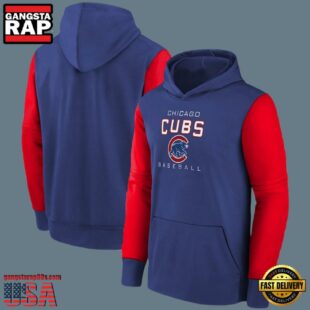 MLB Gear Chicago Cubs Pullover Hoodie Blue